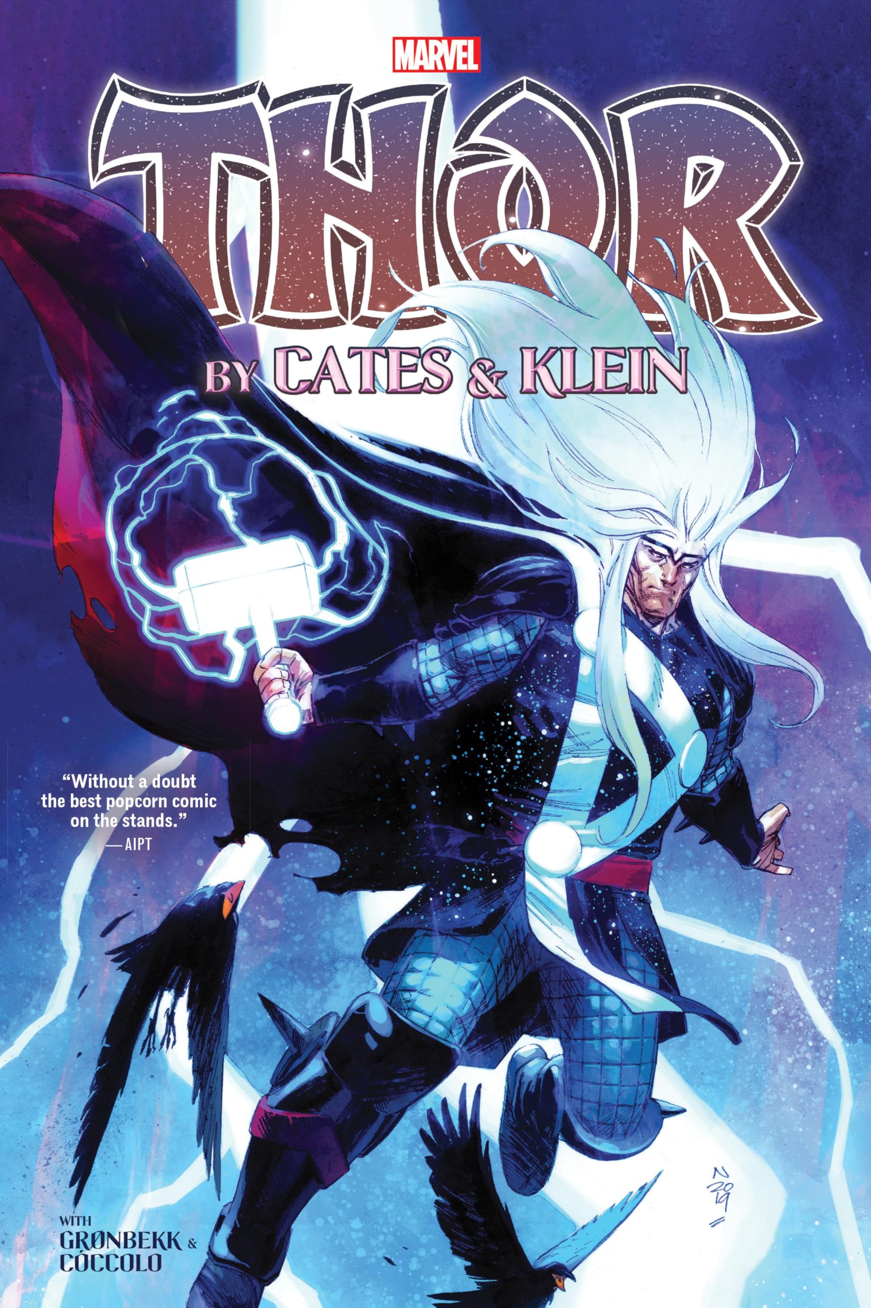 Thor By Cates & Klein Omnibus Nic Klein Thor Solo Cover: Cates